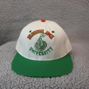 Florida A&M University 6 7/8 Hat Cap Fitted USA Vtg Delong